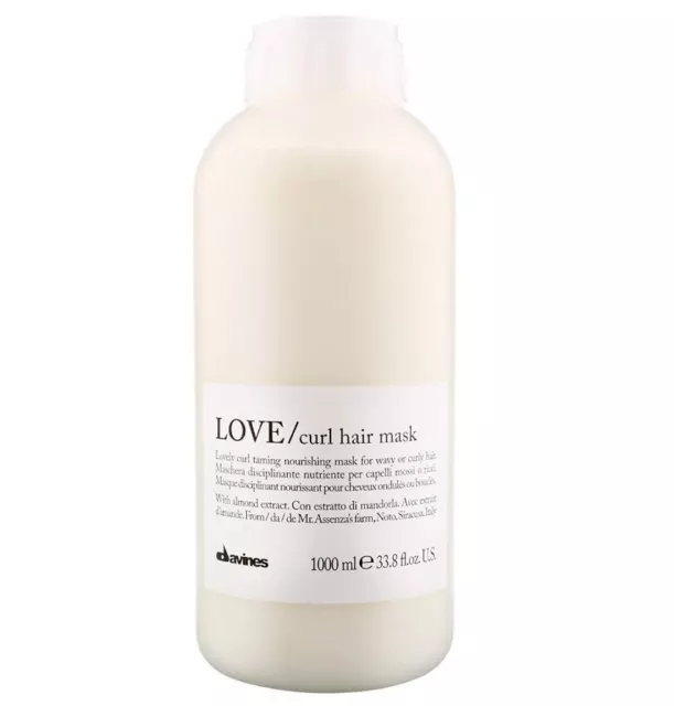 Davines Essential Haircare Love / Curl Pelo Máscara 1000ML Cura Intensiva