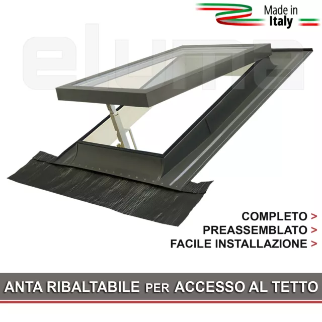 Finestra per accesso al tetto - CLASSIC VASISTAS 70x118 - Doppio vetro CE