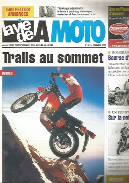 La Vie De La Moto N°511 Frein A Tambour / Roulements De Roue / Romorantin