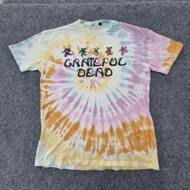 grateful dead Shirt Mens XSMALL multicolour TShirt Cotton music concert Size XS