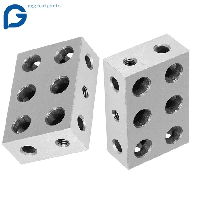 MATCHED PAIRS ULTRA PRECISION 1-2-3 123 BLOCK Set 11 HOLES