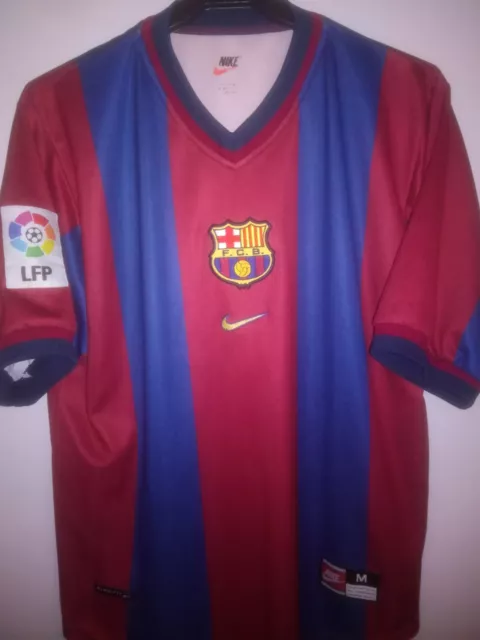 FC BARCELONA 1998-1999 camiseta shirt trikot maillot maglia nike