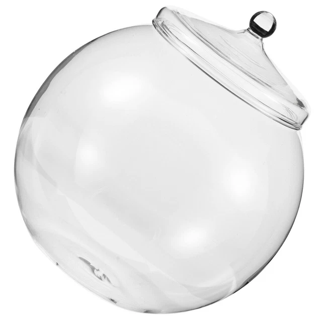 Cheriswely – 120 Ciondoli In Vetro Trasparente A Forma Di Globo E Capsule In Ottone – Per Gioielli Fai Da Te, Orecchini, Artigianato - 2