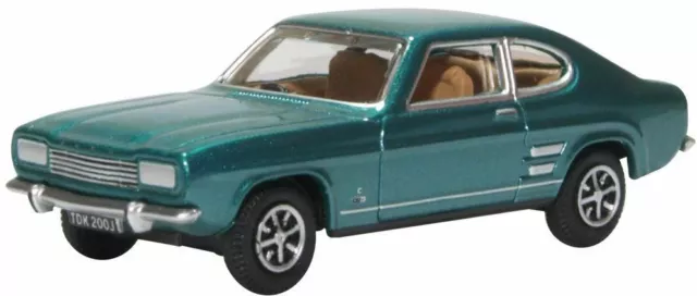 Oxford Diecast 1:76 Echelle Ford Capri Mk1- Aquatique Jade Modèle 76CP003