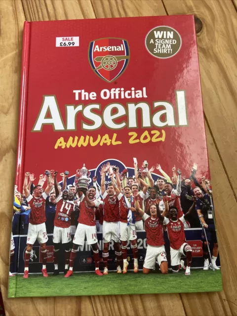 The Official Arsenal Annual 2021 by Josh James. Brand new!!!