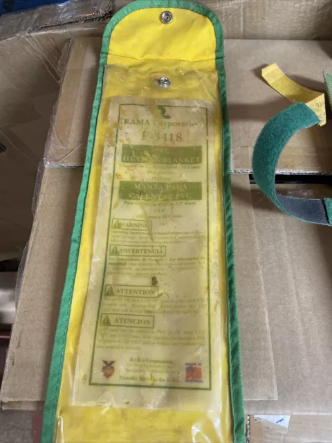 Rama Corporation, Part #F-3418, Bend Up to 1-1/2 Pvc Heating Blanket,Made in USA