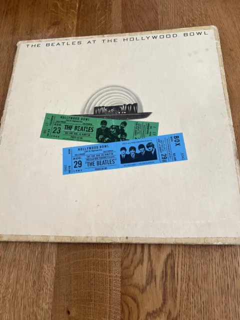 The Beatles - Live At The Hollywood Bowl 1977 Original Gatefold Lp Vinyl
