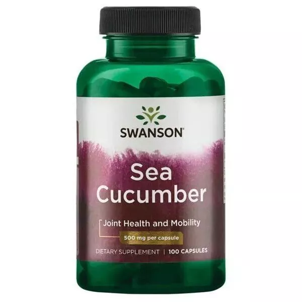 (45g, 448,22 EUR/1Kg) Swanson Sea Cucumber, 500mg - 100 caps