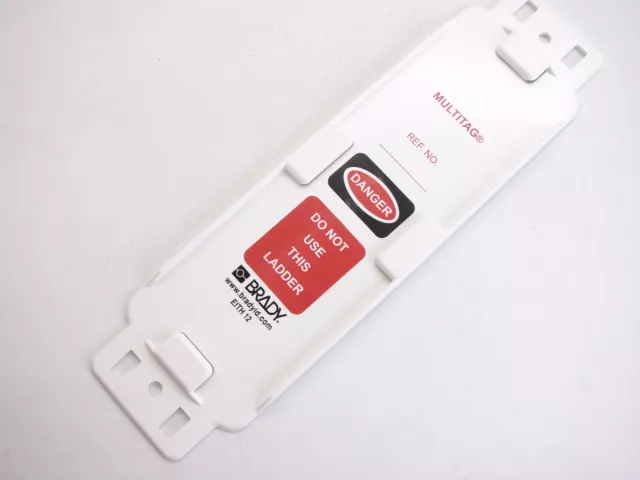 BRADY LAD-EITH12 Laddertag(TM) Holder 8-1/4" x 2-1/4"  (T46)