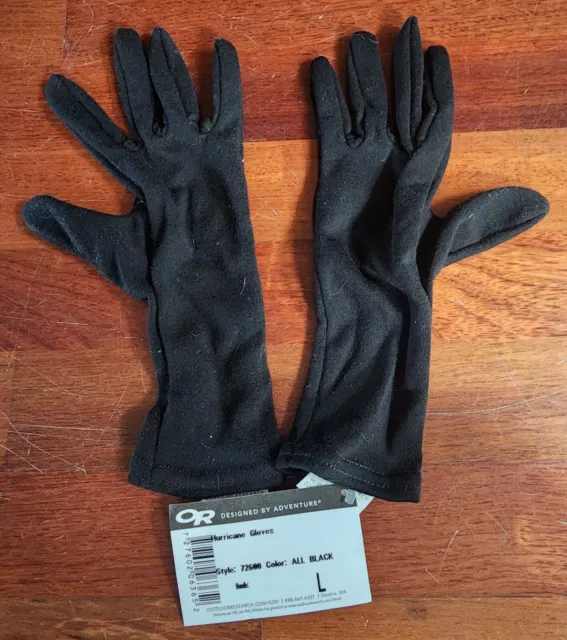 OR Handschuhe Outdoor Research Hurricane Gloves  L All Black 72600 Neu