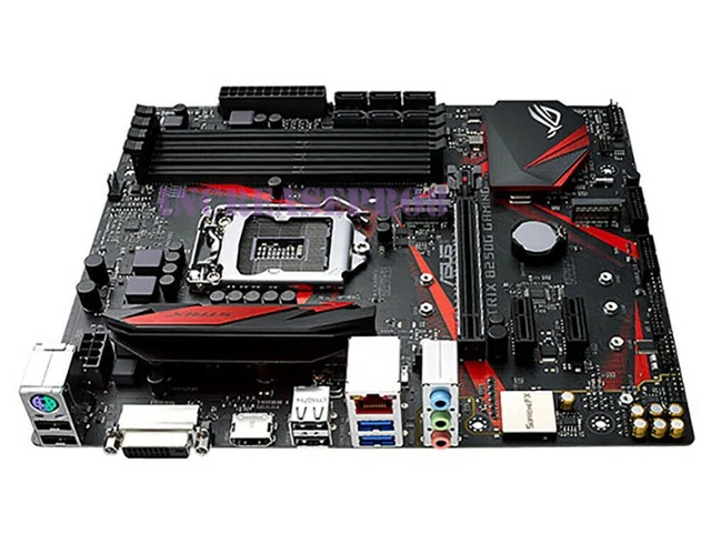 ASUS ROG STRIX B250G GAMING Motherboard Socket LGA1151 Intel B250 DDR4 ...