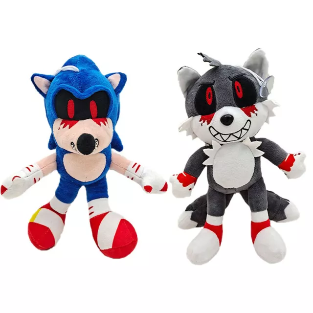 Sonic the Hedgehog Plush Tails Knuckles Shadow 12" Stuffed SEGA Licensed Toy NEW