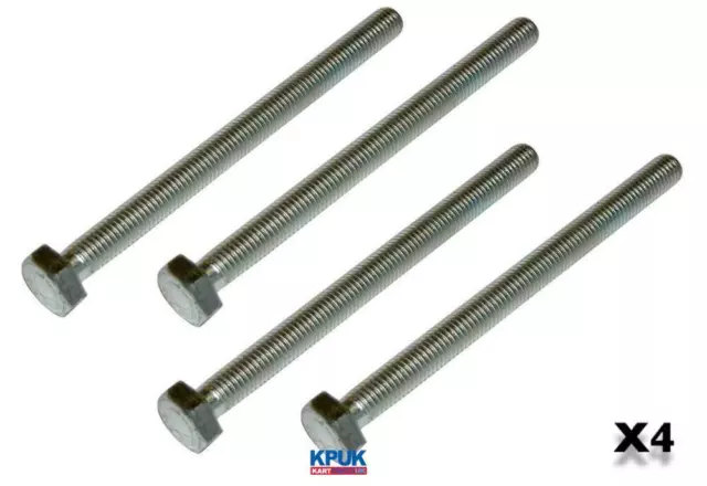 Tony Kart Bumper Bolt OTK M10 x 130 Bumper Bolt Pack of FOUR New Kart Parts UK