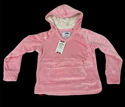 Member's Mark Youth Girls Cuddly Plush Pullover Hoodie - CHOOSE COLOR/SIZE