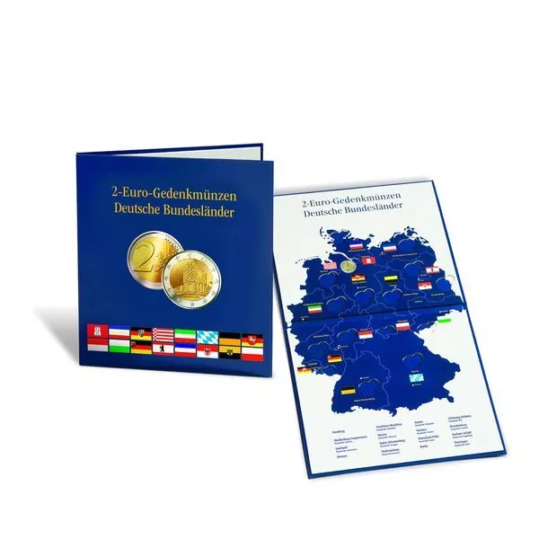 Münzalbum PRESSO für 2-Euro-Münzen "Deutsche Bundesländer"