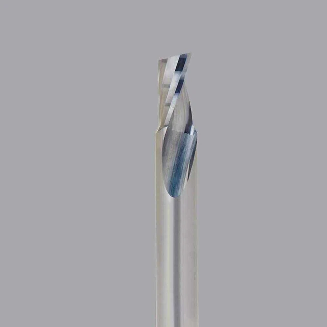 Onsrud 63-774 Spiral Router Bit: 1/4" Dia, 3/8"LOC, 1/4" Shank, Upcut, 2" OAL