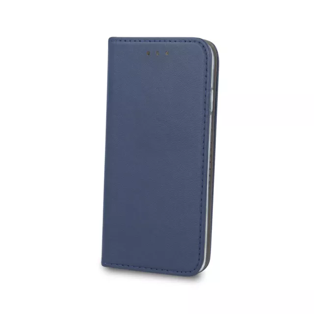 FÜR SAMSUNG GALAXY M34 5G - Skin Book Kunstleder Tasche Cover Hülle Case BLAU