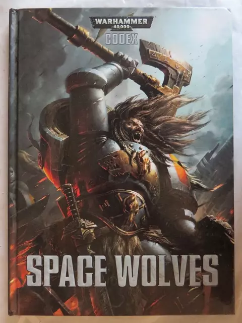 Warhammer 40k Space Marines Space Wolves  H/C  Legions codex army book