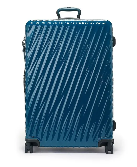 TUMI 19 Degree Extended Trip Expandable Spinner Packing Suitcase Dark Turquoise