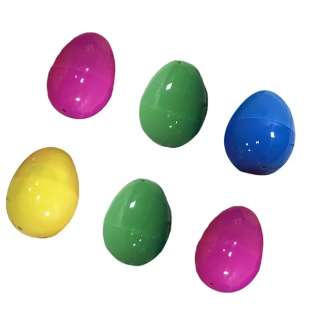 6 Pcs Leere Befüllbare Eier Osterei-Spielzeug Für Kleinkindjungen Niedlich