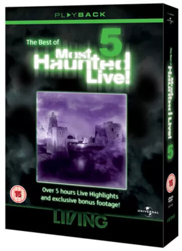 Most Haunted Live Best Of 5 (2008) David Wells 4 discs DVD Region 2
