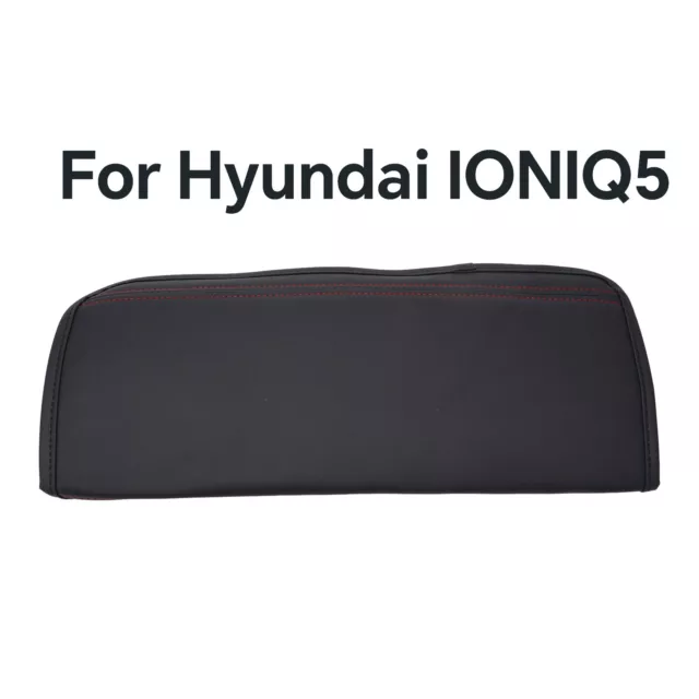 For Hyundai IONIQ 5 Car Armrest Box Central Control Armrest Pad PU Leather