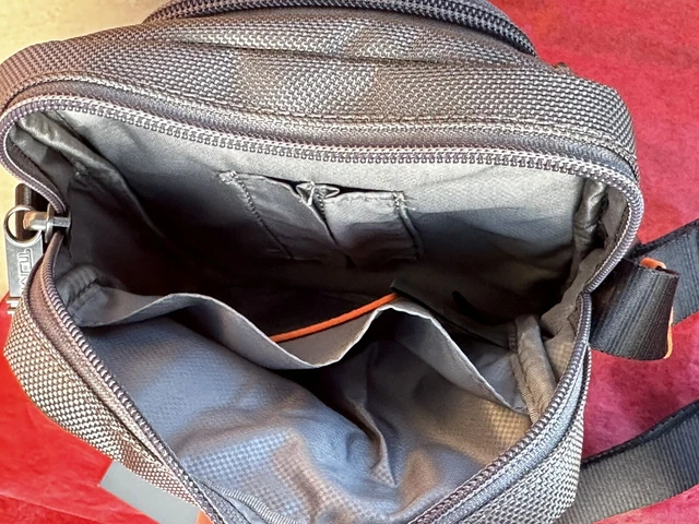 TUMI Alpha Ballistic Nylon Small Crossbody Bag EDC Grey Authentic ‼️ 10