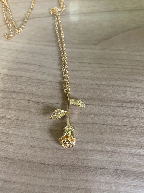 Brand New Rose Necklace