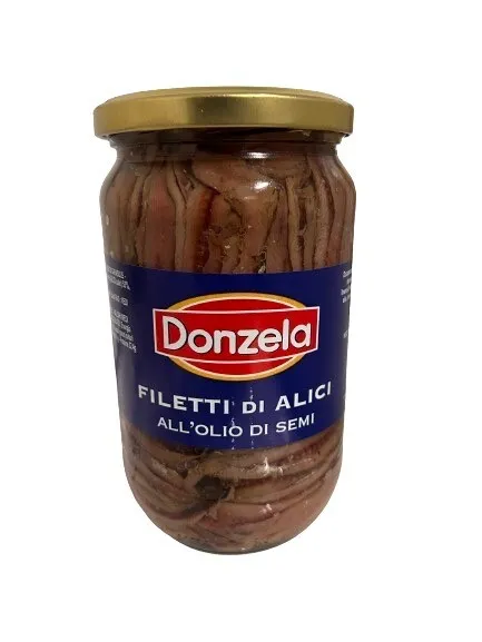 acciughe filetti di alici in olio Italia 720gr