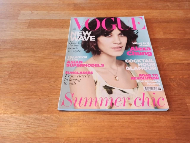 VOGUE MAGAZINE # 2000 June UK issue Liberty Ross cover by