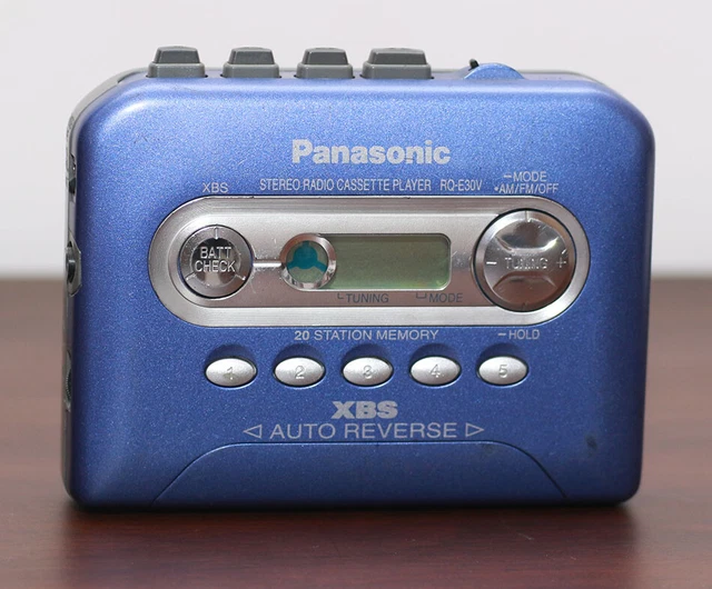 VINTAGE PANASONIC AUTO Reverse stereo cassette player RQE30V, XBS. Refurbished 75.00 PicClick VINTAGE PANASONIC AUTO Reverse stereo cassette player RQE30V, XBS. Refurbished 75.00 PicClick