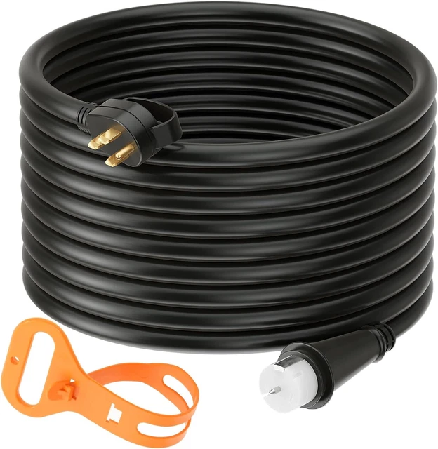 50Ft 50 Amp Generator Extension Cord Generator Cord 125V 250V UL Listed Generato