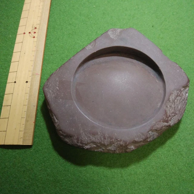Ink Stone Suzuri Japanese Vintage Calligraphy Tool S134