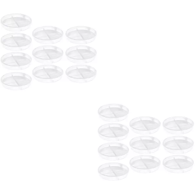 20 Pcs Cell Culture Dish Petri Dishes Polypropylene Experiment