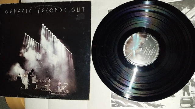 LP GENESIS - SECONDS OUT & Innersleeves FOC CHARISMA '77 UK GE 2001 EUR ...