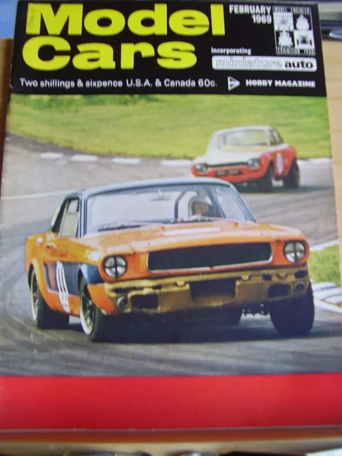 Model Cars Magazine Rail Slot Racing 1969 February Taylor & Barrett Matra Ms 10
