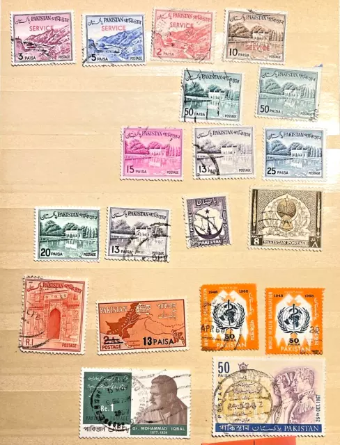 Pakistan - Briefmarken, Stamps
