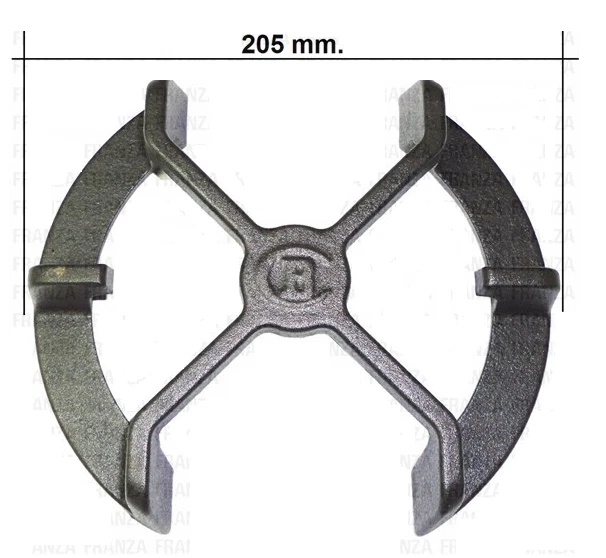 Griglia In Ghisa Per Piano Cottura Whirlpool Ignis - Diametro 238mm - Foto 8