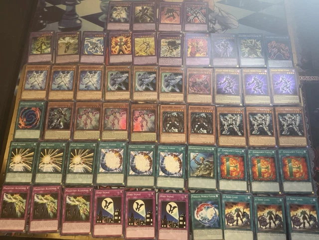 Yugioh Elemental Hero Deck FOR SALE! - PicClick UK