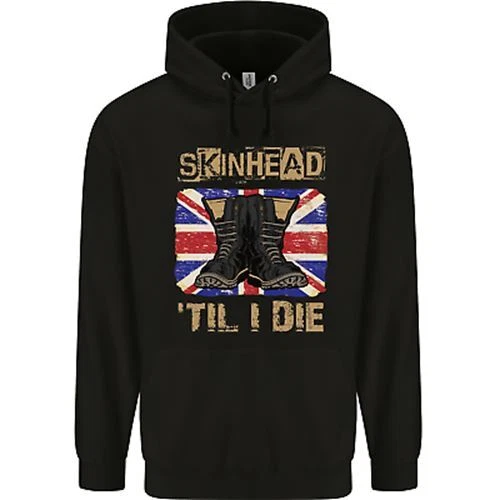 Skinhead Til I Die Punk Music Childrens Kids Hoodie