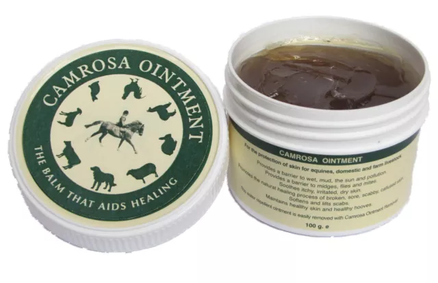 Camrosa Ointment - for itchy skin, on dogs, horses, cats, alpacas, for wounds