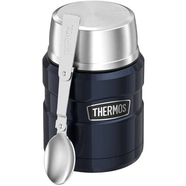 Thermos 16 oz Stainless King Vacuum Insulated Stainless Steel Food Jar Container