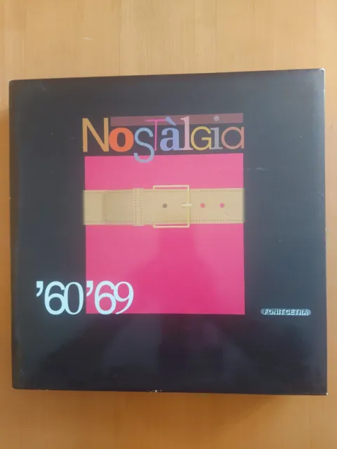 Idea Regalo Box 10 Vinili LP 33 giri - Nostalgia '60'69 -1989 Fonit Cetra