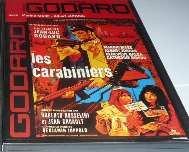 DVD - LES CARABINIERS -  Jean Luc GODARD   / DVD