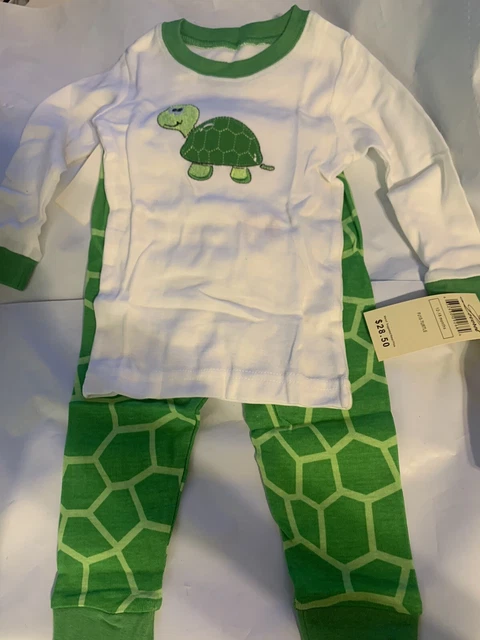 Leveret Boys (12-18 Months) 2 Pc Long Sleeve Turtle Sleep Set Leveret Boys (12-18 Months) 2 Pc Long Sleeve Turtle Sleep Set