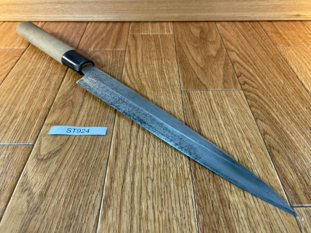 Japanisch Küchenchefs Küche Messer Yanagiba Vintage Sushi Aus Japan 218/365mm