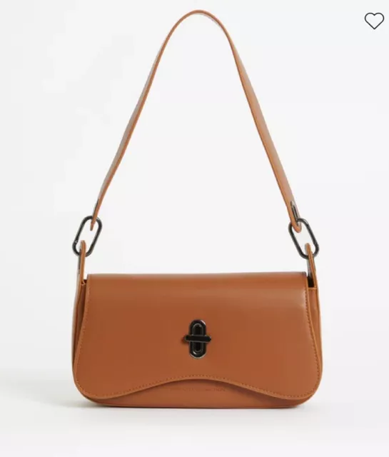 New French Connection x Jeenaa Baguette bag RRP £70 - Comes With Dustbag