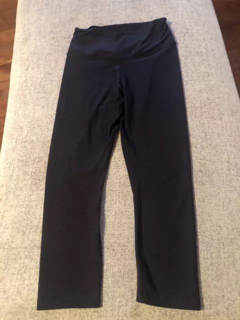 Nike Sculpt Hyper Power High Rise Crop Leggings Black BQ3557-010 Women's Small