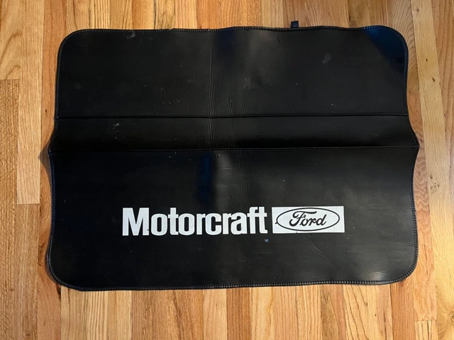 Rare Vintage Ford Motorcraft Mechanic's Fender Cover Made In Usa