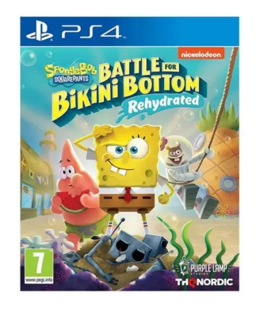 SPONGEBOB SQUAREPANTS BATTLE For Bikini Bottom Rehydrated Playstation 4